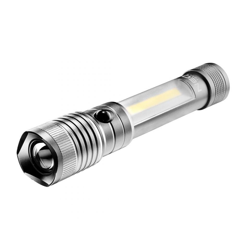 LED zaklamp - Twee lichtbronnen - 240 en 200 Lumen - Magnetisch LED zaklamp - Twee lichtbronnen - 240 en 200 Lumen - Magnetisch